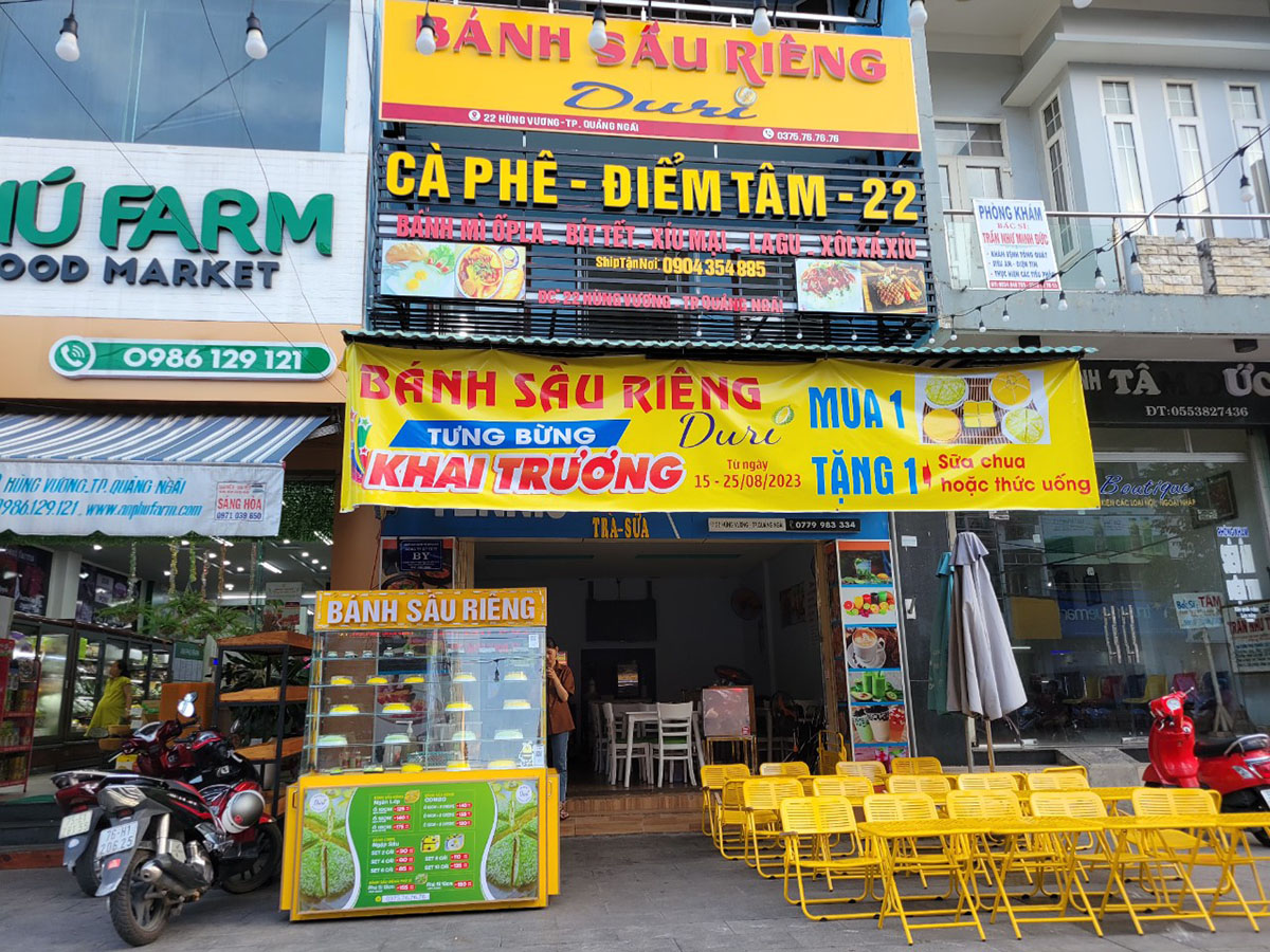 Khai trương tưng bừng tại Quán CÀ PHÊ - ĐIỂM TÂM 22 1 Quán CÀ PHÊ - ĐIỂM TÂM 22