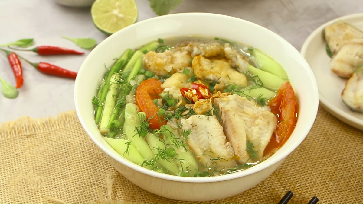 Bún cá rô đồng Hà Nội