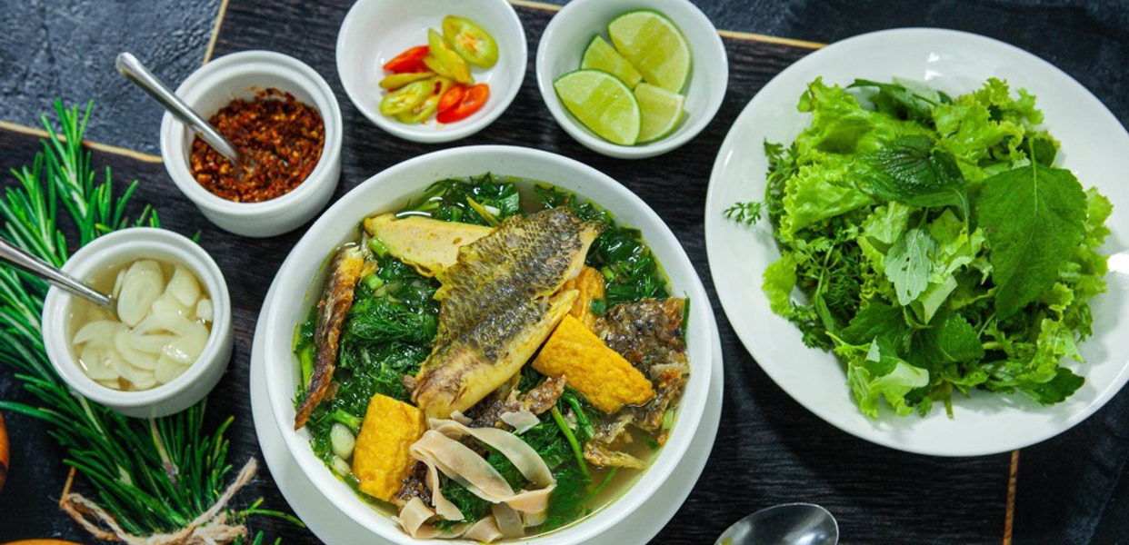 Bún cá rô đồng Hà Nội