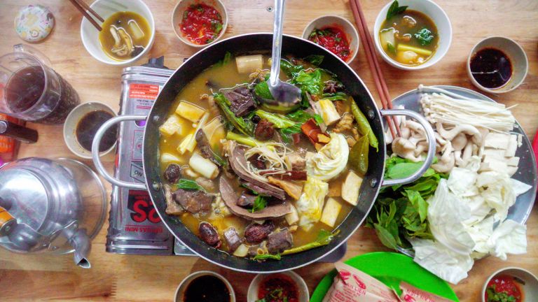 Đặc sản thắng cố Hà Giang 1 Đặc sản thắng cố Hà Giang - hương vị độc đáo của vùng cao