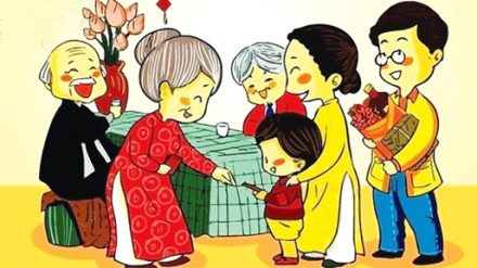 Mừng tuổi ngày tết