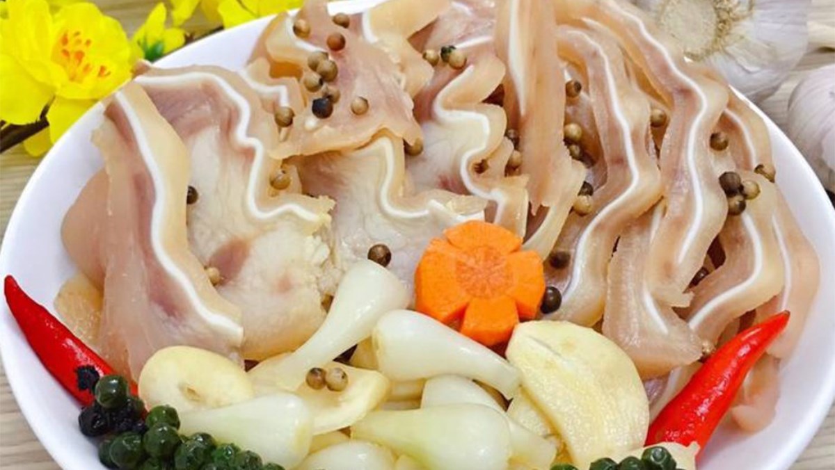 Tai heo ngâm nước mắm 2 Tai heo ngâm nước mắm