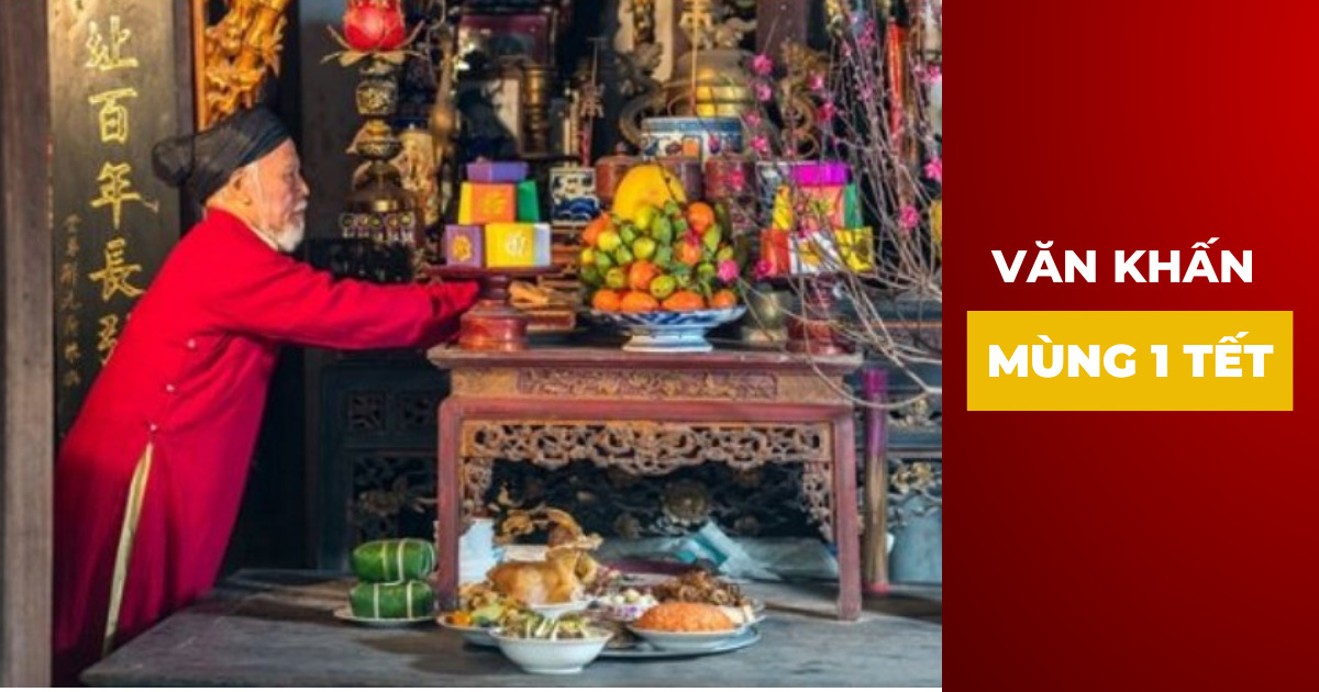Văn khấn tổ tiên ngày mồng một Tết
