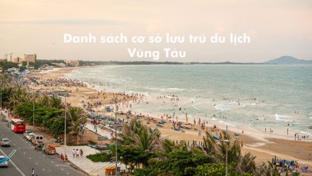 Danh sách cơ sở lưu trú du lịch Vũng Tàu