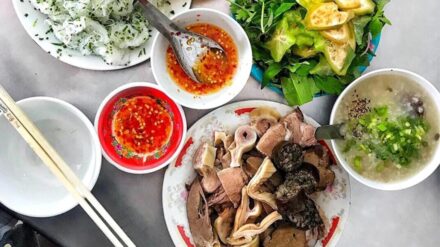 Cháo Lòng Bánh Hỏi Quy Nhơn